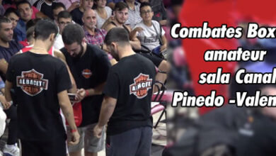 Photo of Combates Boxeo amateur sala Canal-Pinedo Valencia 22 de Septiembre 2017