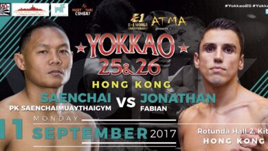 Photo of Saenchai Vs Jonathan Fabian «Scarface»  En YOKKAO 26
