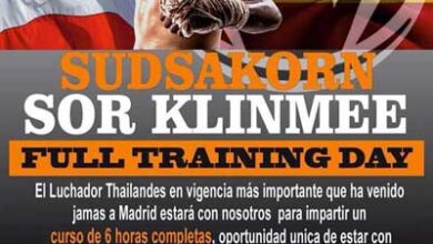 Photo of Stage con Sudsakorn Sor Klinmee en Madrid 8-09-17
