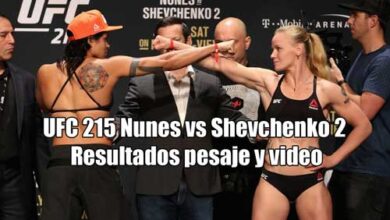 Photo of UFC 215: Nunes vs. Shevchenko 2 – Resultados pesaje y video