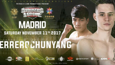Photo of Angel Herrero se enfrentará a ZhaoChun Yang en Strikers League Madrid 2017