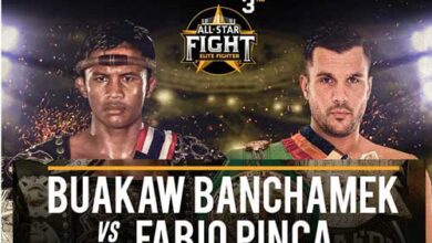 Photo of Buakaw vs Fabio Pinca cerrado para el 10 de Diciembre del 2017