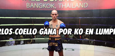 Photo of Carlos Coello gana por Ko en Lumpinee