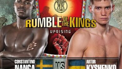 Photo of Kyshenko vs Constantino Nanga en «Rumble of the Kings»
