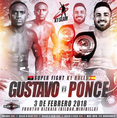 GUSTAVO JOAO VS ANTONIO PONCE K1 SLAM IV