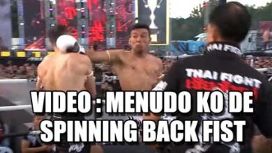 Photo of Menudo Ko de Spinning Back Fist: VIDEO