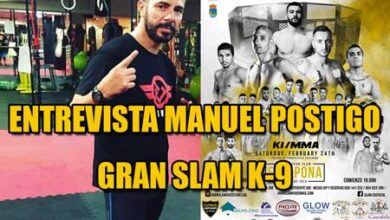 Photo of Entrevista  con Manuel Postigo -Gran Slam K-9 VI Edición Estepona