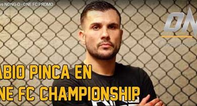 Photo of Fabio Pinca peleará en ONE FC contra NONG-O