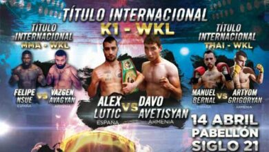 Photo of Hanshi Revolution – K1 y MMA en Zaragoza 14 de Abril