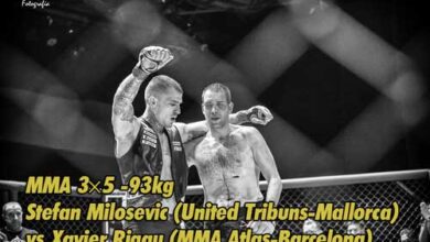 Photo of MMA Stefan Milosevic vs Xavier Rigau – Video