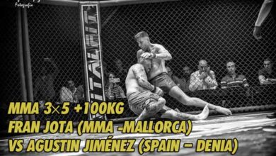 Photo of Video Fran Jota vs Agus Jiménez- MMA Mallorca