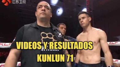 Photo of Videos y resultados Kunlun Fight 71
