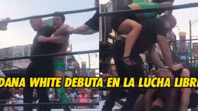 Photo of Dana White, hizo su debut en la lucha libre . Mira el video