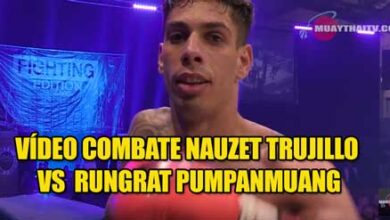 Photo of Vídeo combate Nauzet TRUJILLO contra RUNGRAT Pumpanmuang