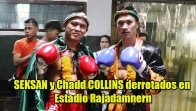 Photo of SEKSAN y Chadd COLLINS derrotados en Estadio Rajadamnern