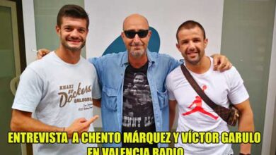 Photo of CHENTO MÁRQUEZ Y VíCTOR GARULO EN VALENCIA RADIO CON RAMÓN PALOMAR