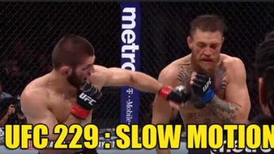 Photo of VIDEO A CÁMARA LENTA DEL UFC 229: Khabib vs McGregor