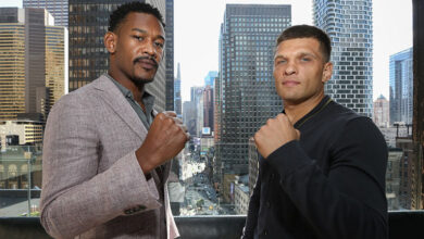 Photo of Danny Jacobs contra Sergey Derevyanchenko conferencia de prensa-Video