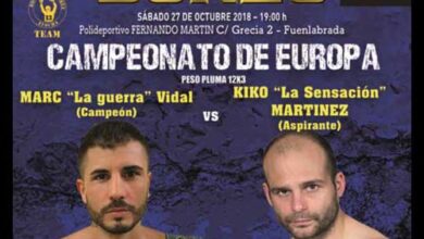 Photo of Cartel definitivo de la velada del Vidal vs. Kiko en Fuenlabrada