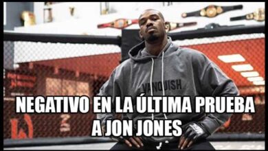 Photo of LA PRUEBA DE JON JONES SALE NEGATIVO
