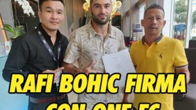 Photo of Rafi BOHIC firma con el Campeonato ONE