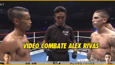 Photo of Video combate Alex Rivas  vs Yoshiki Takei en K-1 World GP