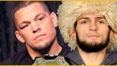Photo of Khabib Nurmagomedov, Nate Díaz tuvieron un altercado durante el UFC 239