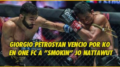 Photo of Giorgio Petrosyan vencio por KO en One FC a «Smokin» Jo Nattawut