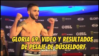 Photo of GLORIA 69: Video y resultados de pesaje de Düsseldorf