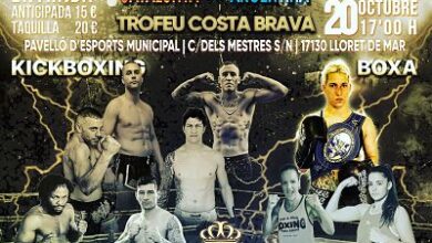 Photo of Gran gala internacional de kickboxing en Lloret de Mar