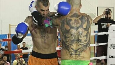 Photo of Combate de MuayThai entre Pedro Martínez y Adiel Ibañez