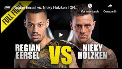 Photo of REGIAN  EERSEL VENCE POR SEGUNDA VEZ A NIEKY HOLZKEN