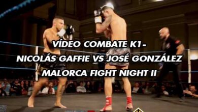 Photo of Vídeo combate K1- Nicolás Gaffie vs José González