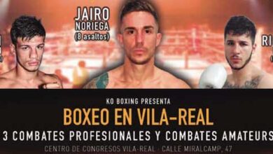 Photo of VELADA DE BOXEO PROFESIONAL EN VILA-REAL