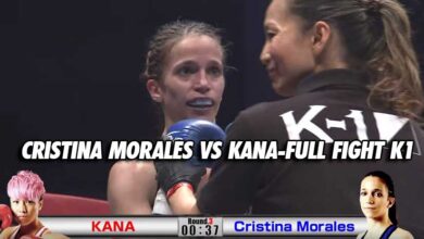 Photo of CRISTINA MORALES VS KANA-FULL FIGHT K1