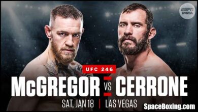 Photo of Cómo ver a Conor McGregor contra Donald Cerrone UFC 246-Horarios