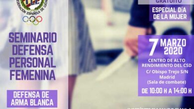 Photo of SEMINARIO GRATUITO DEFENSA PERSONAL FEMENINA POR DÍA INTERNACIONAL DE LA MUJER