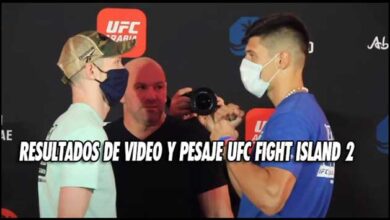 Photo of Resultados de video y pesaje UFC Fight Island 2