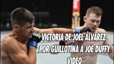 Photo of ? VICTORIA DE JOEL ÁLVAREZ POR GUILLOTINA A JOE DUFFY-VÍDEO