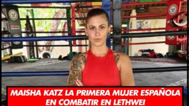 Photo of Maisha Katz La Primera Mujer Española En Combatir En Lethwei