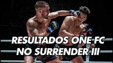 Photo of Results No Surrender III