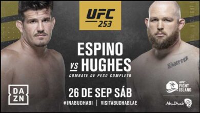 Photo of JUAN ESPINO VUELVE A UFC PARA ENFRENTARSE A JEFF HUGHES ESTE DOMINGO EN DAZN