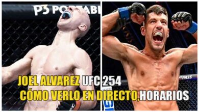 Photo of UFC 254:  Joel Álvarez vs  Alexander Yakovlev CÓMO VERLO EN DIRECTO,HORARIOS