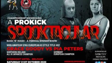 Photo of ProKick Spookick: Tres títulos de la WKN en juego en Belfast
