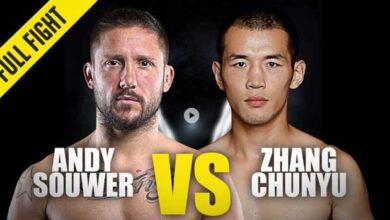 Photo of ANDY SOUWER vs ZHANG CHUNYU | ONE CHAMPIONSHIP