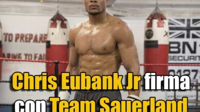 Photo of Chris Eubank Jr firma con Team Sauerland