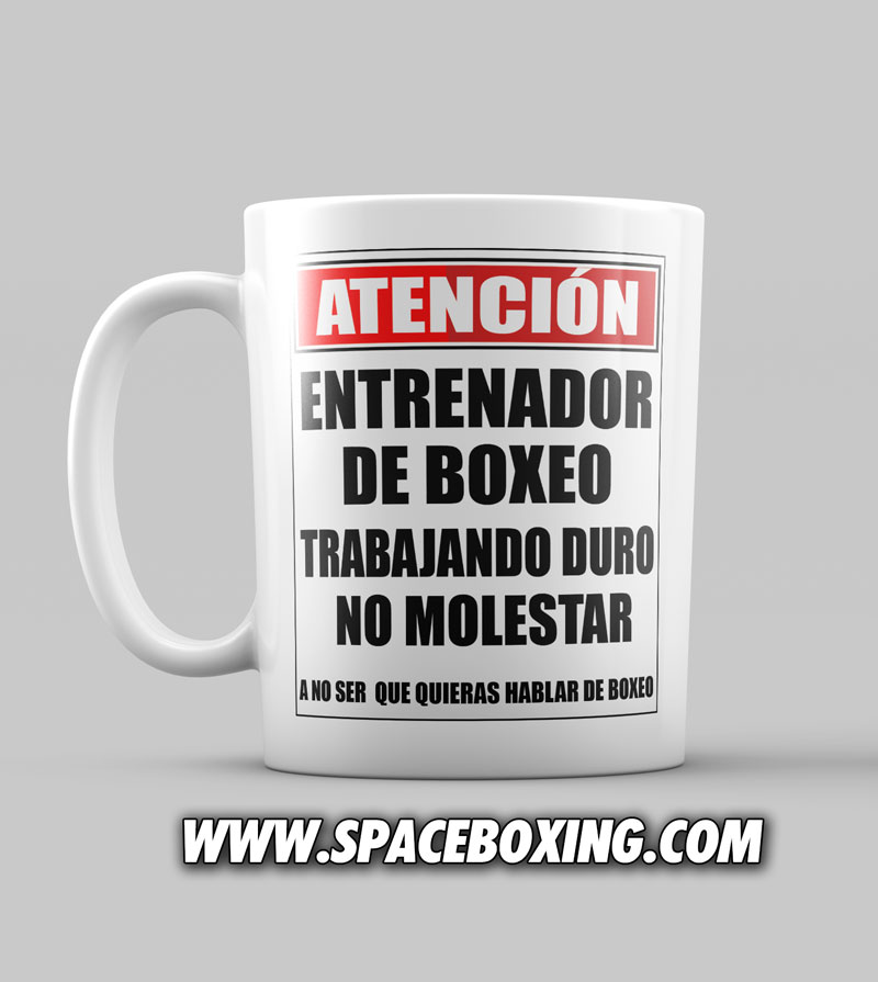 ATENCIÓN ENTRENADOR DE BOXEO TRABAJANDO DURO - Imagen 3