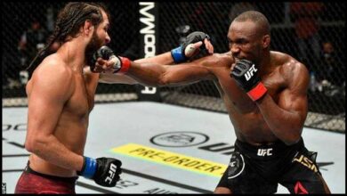 Photo of Kamaru Usman noquea a Jorge Masvidal-Vídeo
