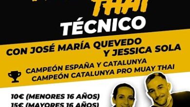 Photo of Seminario técnico de Muay Thai Jose Quevedo y Jessica Sola