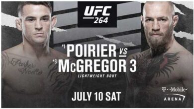 Photo of CONOR MCGREGOR VS DUSTIN POIRIER 3 : GRATIS EN ESPAÑA FECHA, HORA, TV Y DÓNDE VER ONLINE